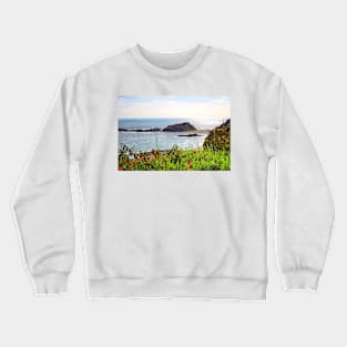 Just Another Montage Day At The Beach Crewneck Sweatshirt